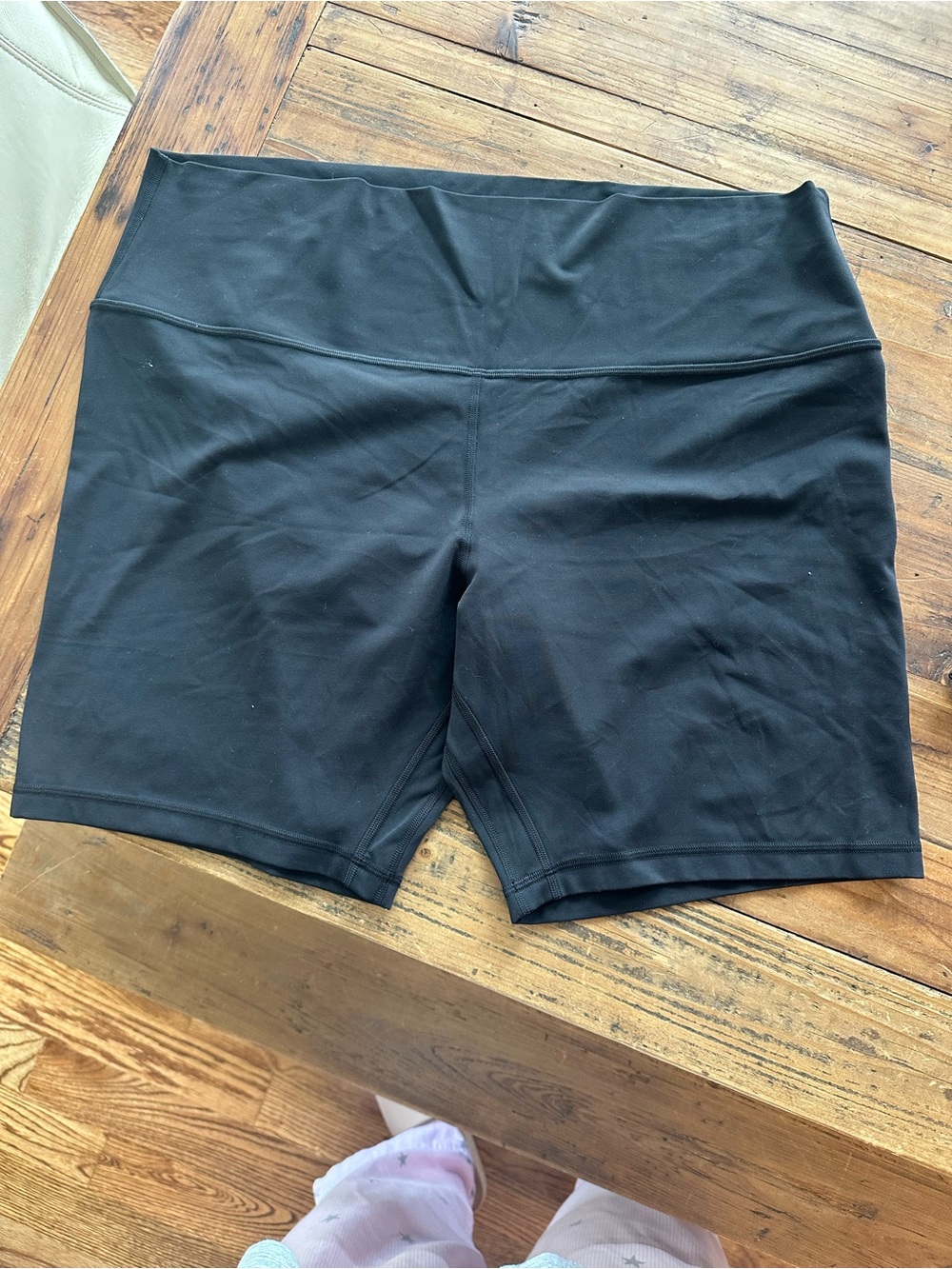 lululemon athletica Black High-Rise Workout Shorts